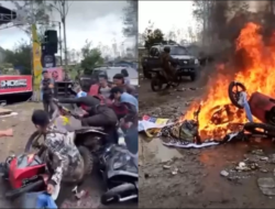 Ajang Balapan Trail di Bandung Rusuh, 3 Motor Dibakar