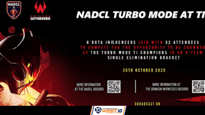 Saksi-saksi Crimson Akan Menggelar Pesta Final TI12 dan Turnamen Mode Turbo NADCL